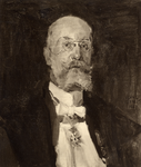 105389 Portret van B.J. Kouwer, geboren 1861, hoogleraar in de geneeskunde aan de Utrechtse hogeschool (1899-1926), ...